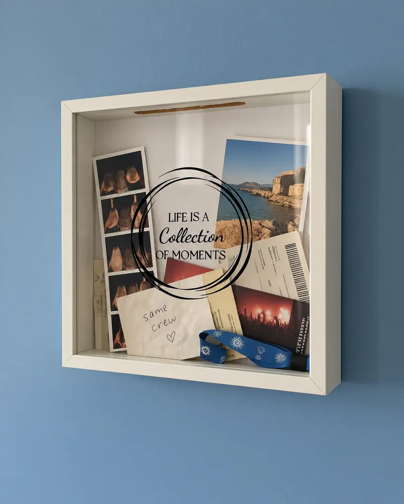 The same-crew box: Photo strips, concert tickets, one summer in Batroun.